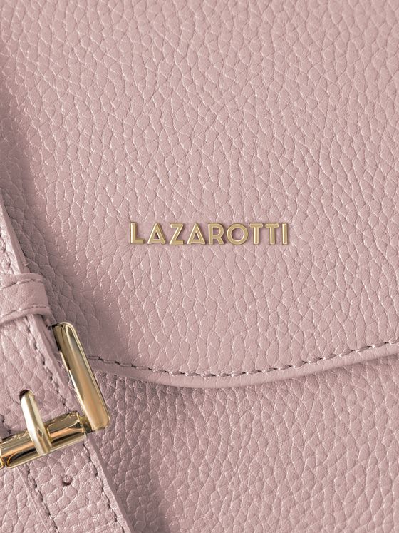 Lazarotti Bologna Leather Crossbody taška přes rameno kůže 22 cm