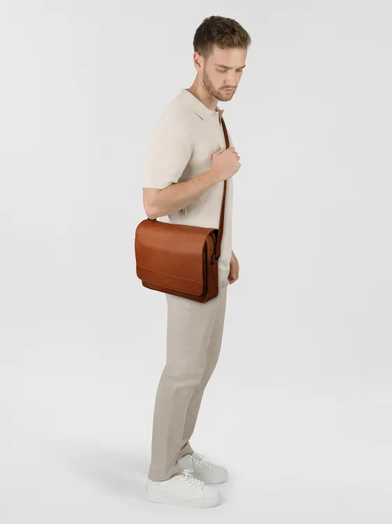 Greenburry Fiorentina Bolsa de hombro Piel natural 33 cm Greenburry Fiorentina Bolsa de hombro Piel natural 33 cm
