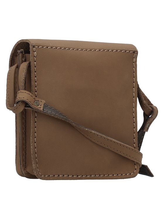 Mika lille skuldertaske i læder 15 cm