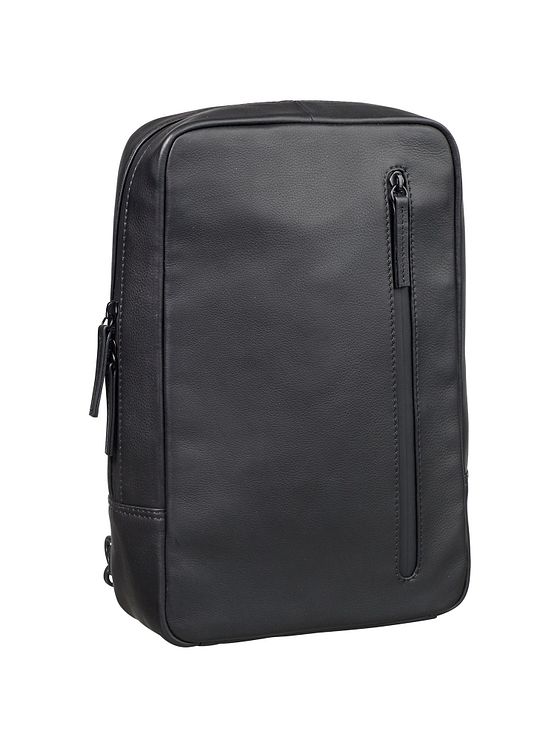 Leonhard Heyden Den Haag skuldertaske i læder 20 cm