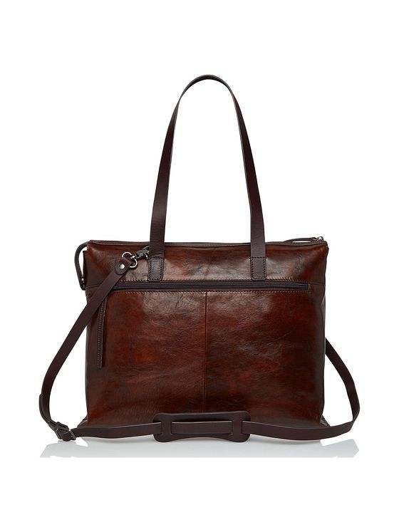 Castelijn & Beerens Rien Skuldertaske RFID-beskyttelse Læder 40 cm Laptoprum