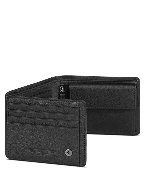 Police Cartera Bloqueo RFID Piel natural 12 cm Police Cartera Bloqueo RFID Piel natural 12 cm