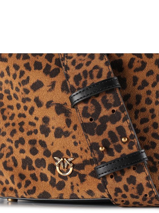 PINKO Secchiello Posetaske Læder 20 cm