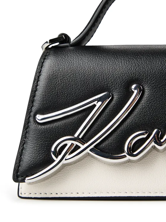Karl Lagerfeld Signature 2.0 Mini laukku Nahka 14.5 cm Karl Lagerfeld Signature 2.0 Mini laukku Nahka 14.5 cm