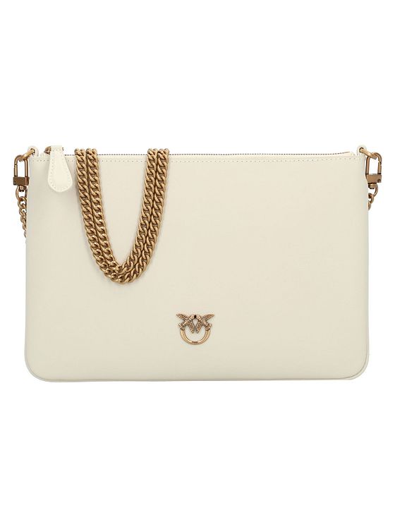 PINKO Flat Clutch taske Læder 24 cm PINKO Flat Clutch taske Læder 24 cm