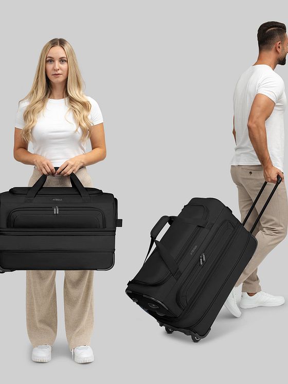 Redolz Duffle Essentials 2-hjuls rejsetaske sæt 2 stk. M+L med stretchfold