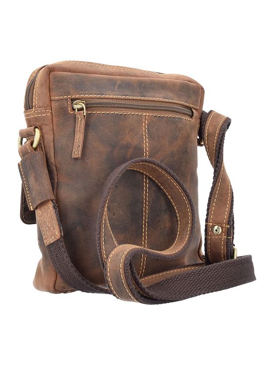 Greenburry Vintage skuldertaske i læder 20 cm Greenburry Vintage skuldertaske i læder 20 cm