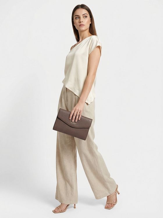 Lazarotti Bologna Leather Clutch skuldertaske i læder 23 cm