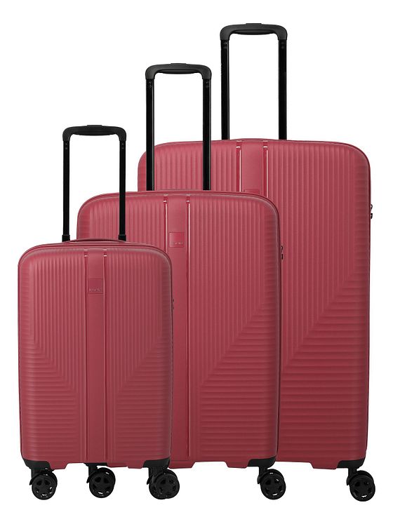 Travelite Air Stripe 4 hjul Kuffert 3-delt med strækfold