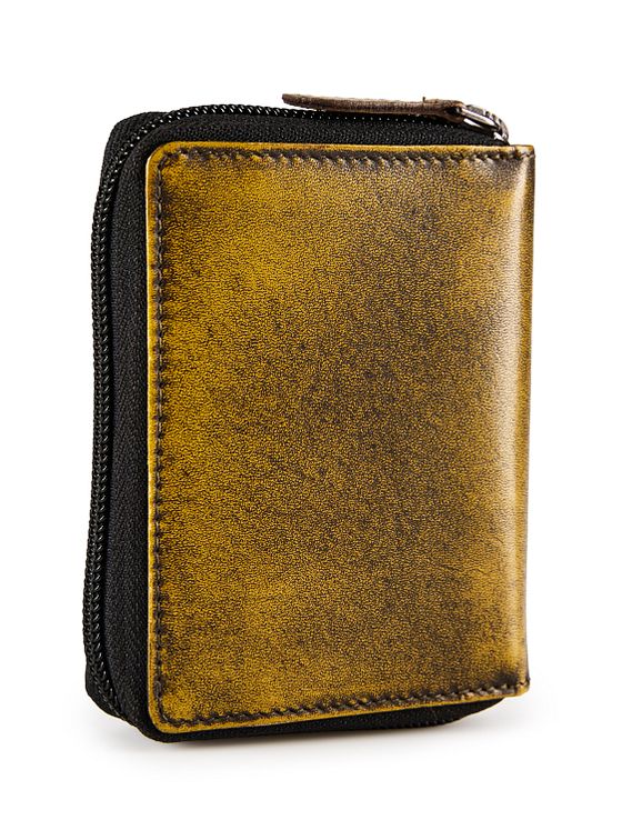 Greenburry Destressed Pung RFID-beskyttelse Læder 10.5 cm