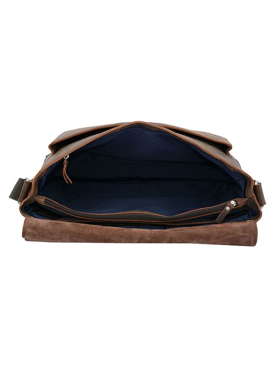 Leonhard Heyden Salisbury Messenger læder 40 cm rum til bærbar computer