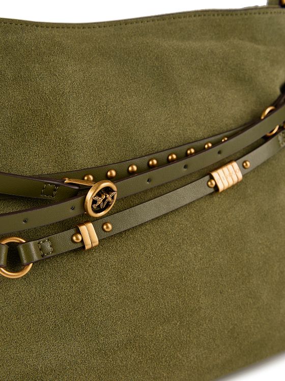 PINKO Belt Bag Big Skuldertaske Læder 40 cm