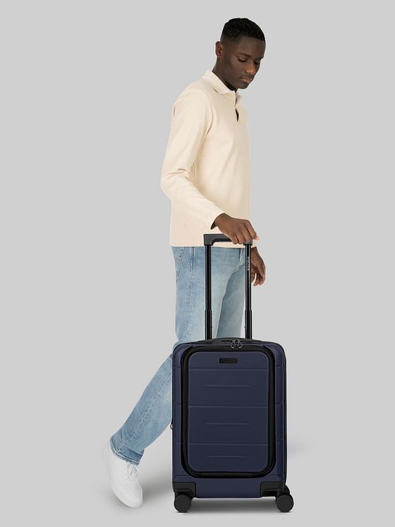 Police London 4 hjul Kabinetrolley 55 cm Laptoprum med strækfold