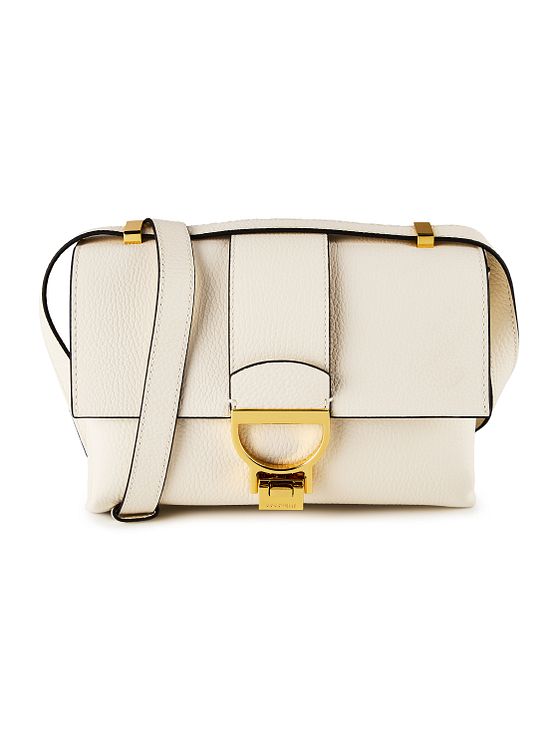 Coccinelle Arlettis skuldertaske i læder 23 cm