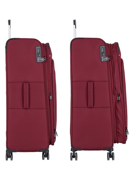 d & n Travel Line 9504 4 hjul Trolley L 76 cm med strækfold