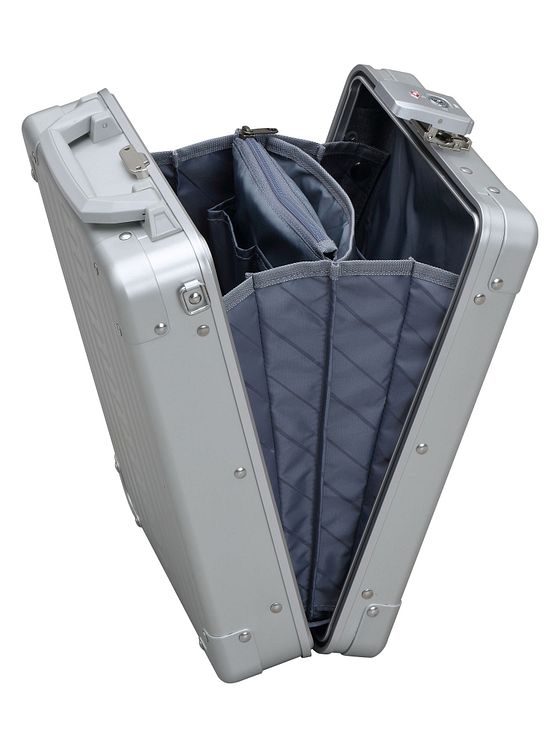 Aleon Aluminium Vertikal dokumentmappe 25 cm laptop-rum