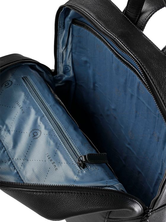 bugatti Black Batoh Kůže 40 cm Kapsa na notebook