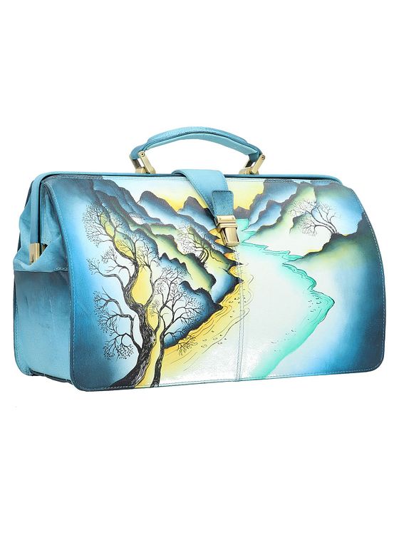 Greenland Nature Art+Craft lægetaske i læder 37 cm