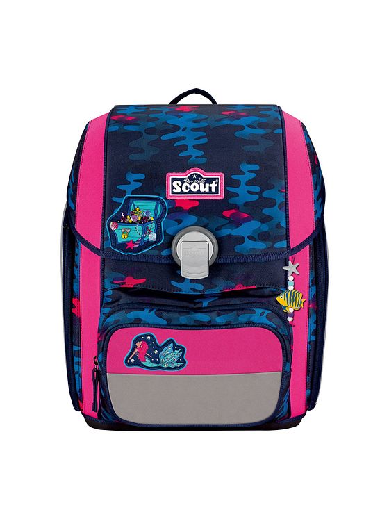 Scout Genius Skoleransel-sæt 4-delt