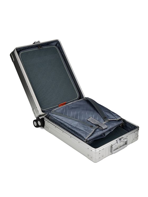 Aleon Business-sarjan 4-pyöräinen käsimatkatavara, Alumiini, 55 cm Aleon Business-sarjan 4-pyöräinen käsimatkatavara, Alumiini, 55 cm