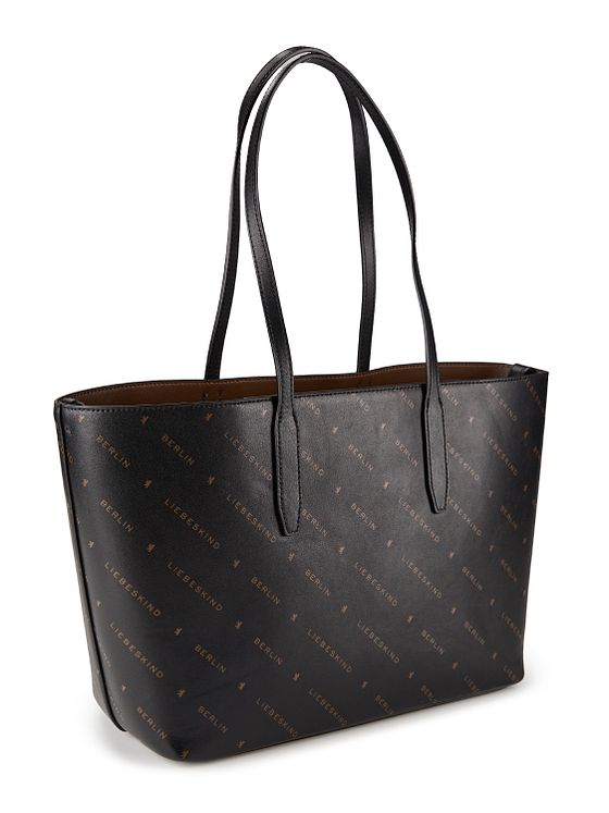 Liebeskind Monogram Shopper-taske M Læder 47 cm