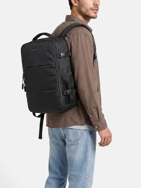 bugatti Mochila de viaje Mare Basic L 45 cm con compartimento para portátil bugatti Mochila de viaje Mare Basic L 45 cm con compartimento para portátil