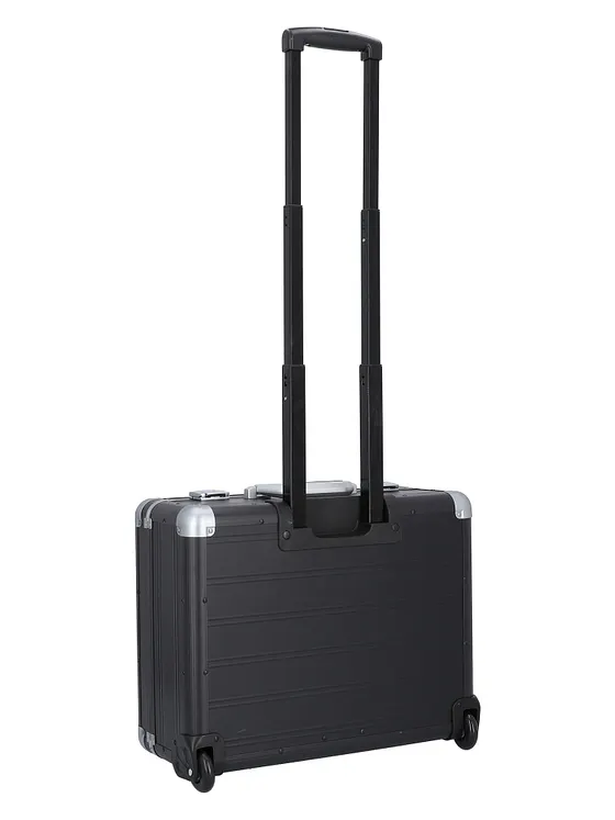 Alumaxx Trolley ejecutivo de aluminio con 2 ruedas y compartimento para portátil de 37 cm Alumaxx Trolley ejecutivo de aluminio con 2 ruedas y compartimento para portátil de 37 cm