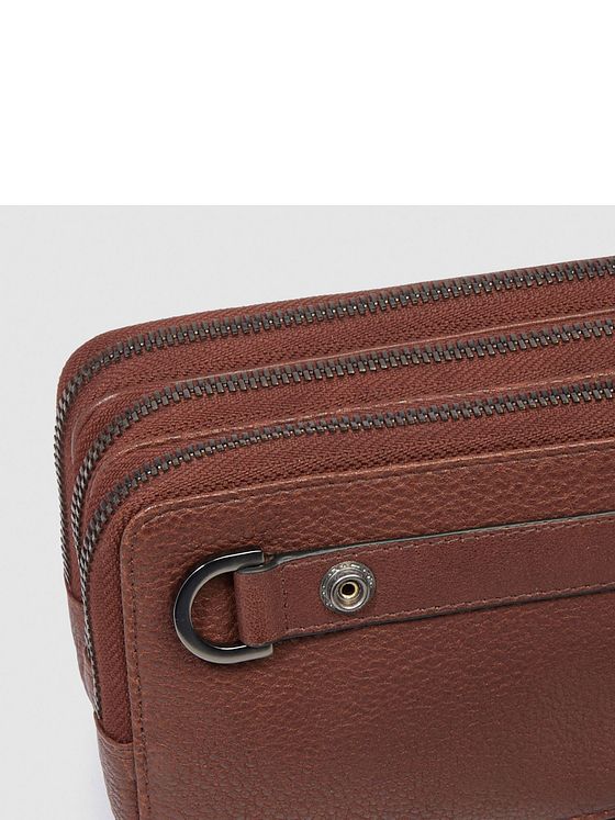 Piquadro Cronus Kultur-taske Læder 19.5 cm