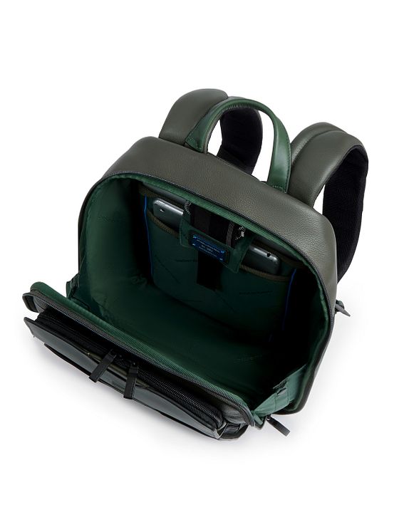 Piquadro Ael Batoh Kůže 37 cm Kapsa na notebook