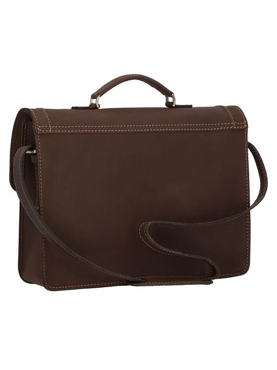Mika Kožená aktovka Robbert 41 cm