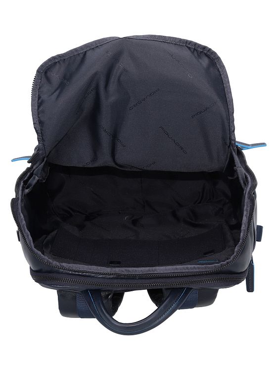 Piquadro Blue Square Revamp rygsæk RFID læder 42 cm laptoprum