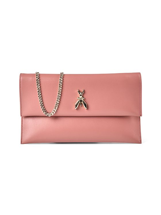 Patrizia Pepe Fly Spojková taška Kůže 27.5 cm