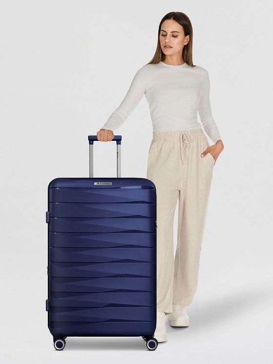 Franky London 4 hjul Trolley L 74 cm med strækfold Franky London 4 hjul Trolley L 74 cm med strækfold