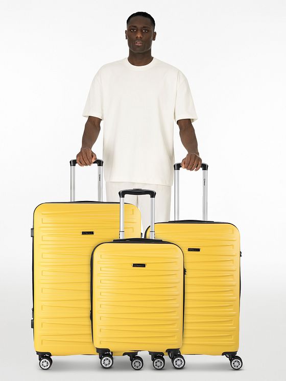 Benzi 5493 4 hjul Kuffert 3-delt med strækfold