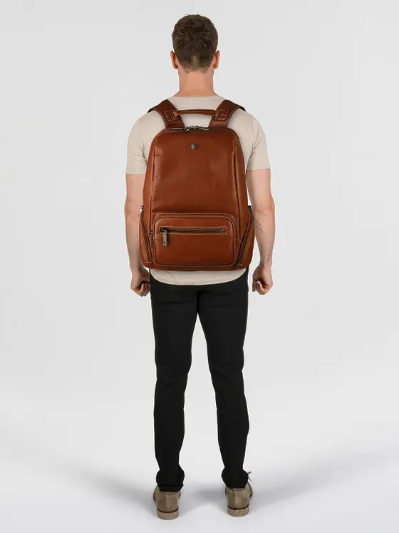 Jekyll & Hide Mochila urbana Piel natural 38.5 cm Compartimento para el portátil Jekyll & Hide Mochila urbana Piel natural 38.5 cm Compartimento para el portátil