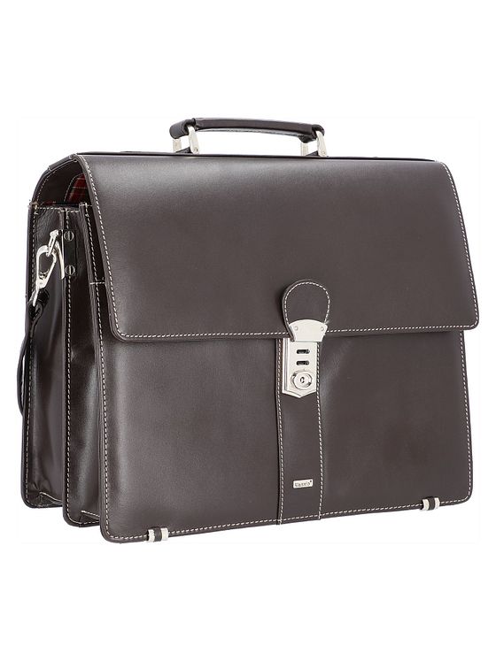 Alassio Monaco dokumentmappe læder 38 cm rum til bærbar computer