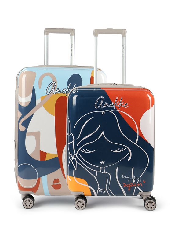 Anekke Eikon 4 hjul Kuffert 2-delt med strækfold Anekke Eikon 4 hjul Kuffert 2-delt med strækfold