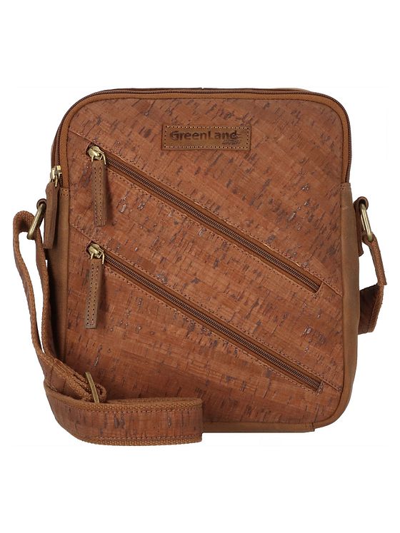 Greenland Nature Nature-skuldertaske i læder 26 cm Greenland Nature Nature-skuldertaske i læder 26 cm