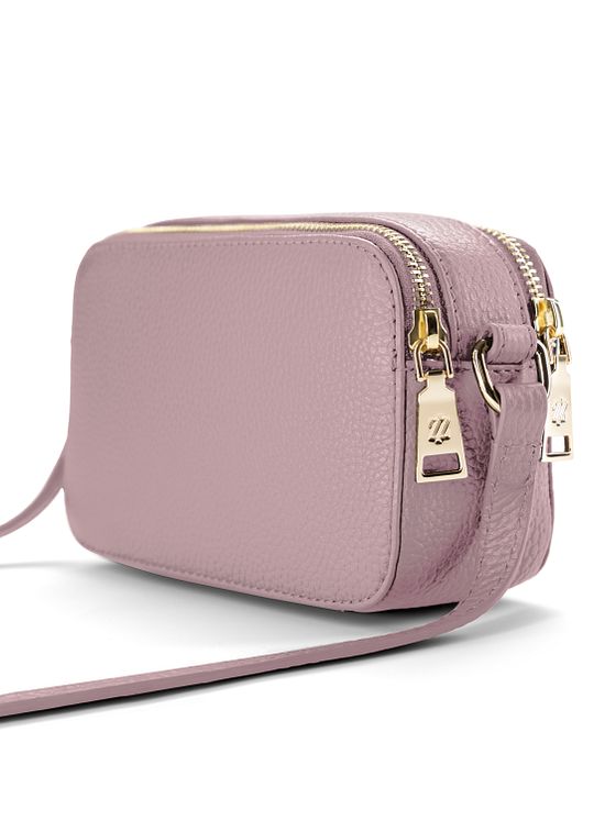 Lazarotti Bologna Skuldertaske i læder med dobbelt lynlås 18 cm Lazarotti Bologna Skuldertaske i læder med dobbelt lynlås 18 cm