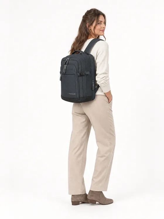 Travelite Kick Off Arkireppu 40 cm Kannettavan tietokoneen taskun syvyys