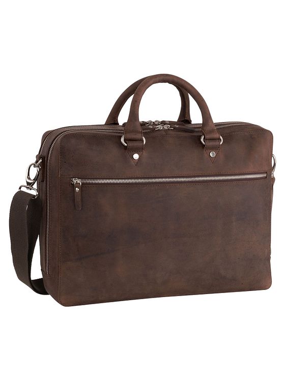 Leonhard Heyden Salisbury dokumentmappe læder 40 cm laptoprum