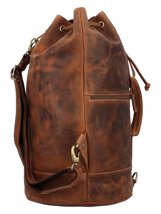 Greenburry Vintage rygsæk i læder 48 cm