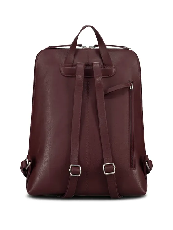 Jost Lysa Daypack Læder 36 cm Laptoprum