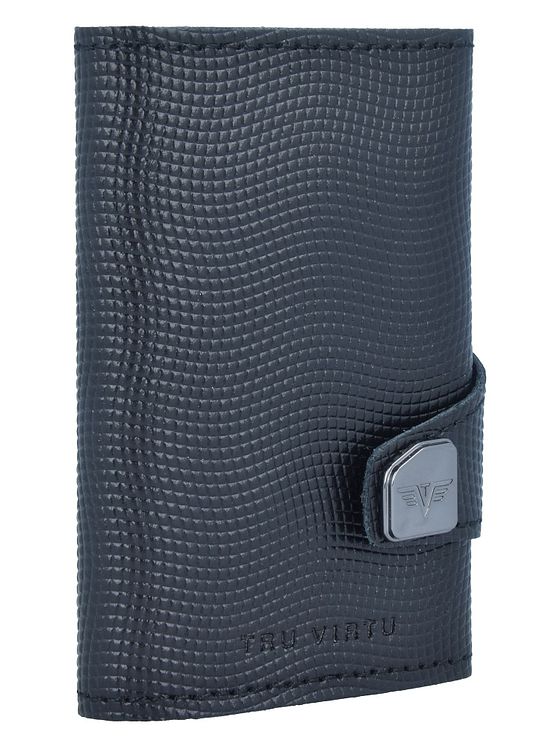 Tru Virtu Click & Slide kreditkortholder pung RFID læder 6,5 cm