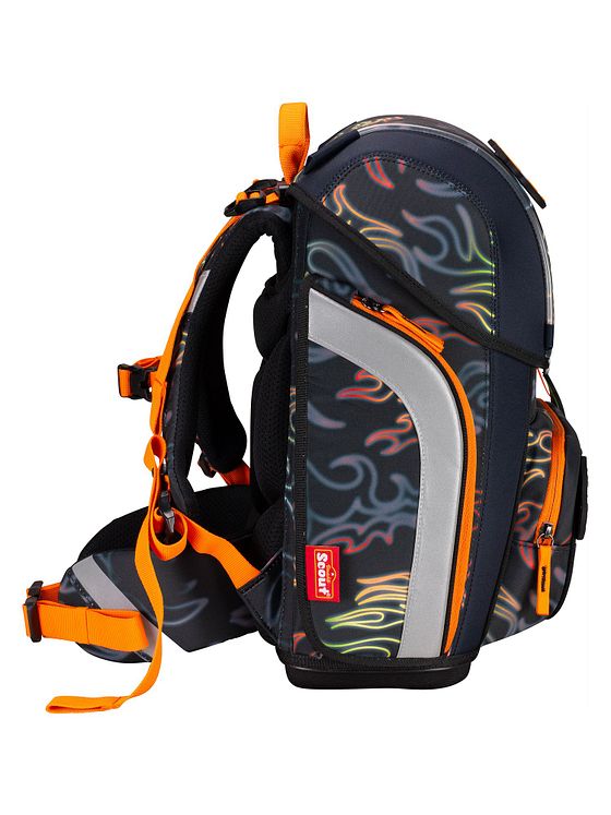 Scout Genius Exklusiv Safety Light Skoleransel-sæt