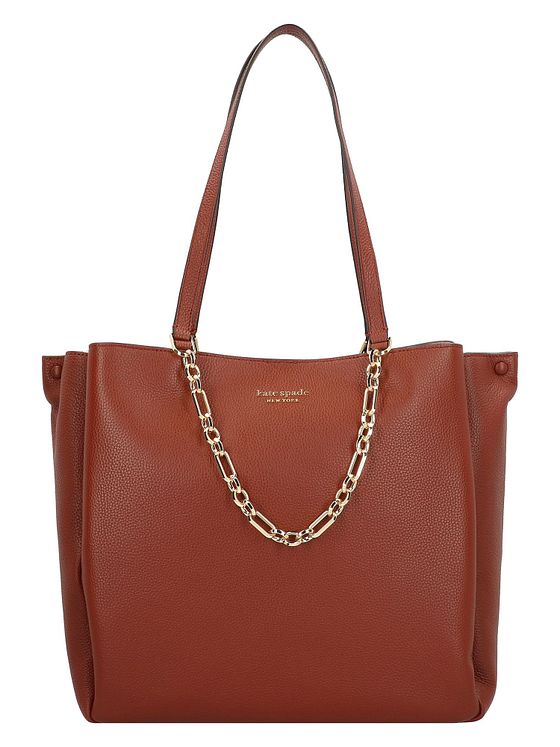 Kate Spade New York Carlyle-skuldertaske i læder 32 cm