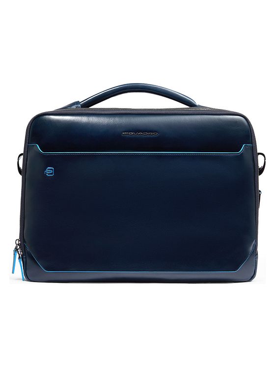 Piquadro Blue Square Aktovka Kůže 39 cm Kapsa na notebook