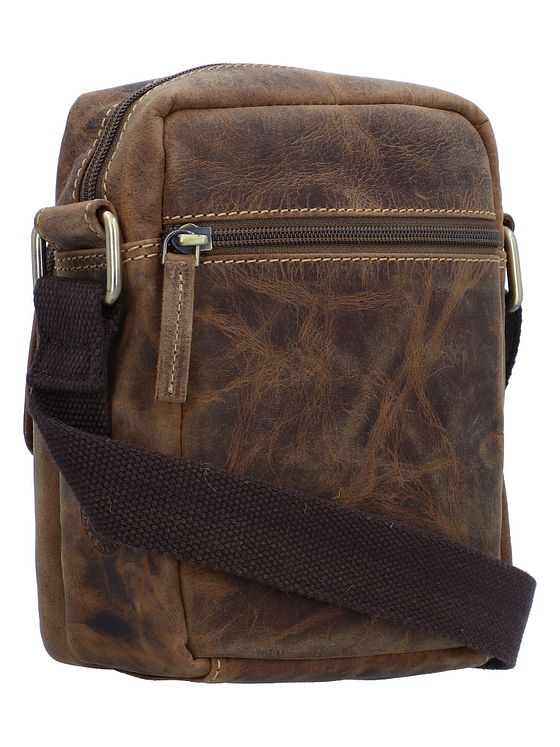 Greenburry Vintage Skuldertaske Læder 18 cm