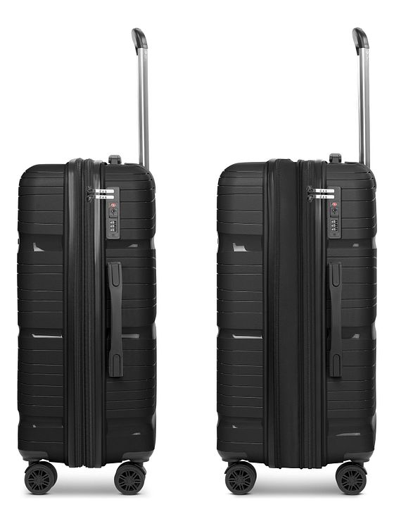 d & n Travel Line 4300-Plus 4 hjul Trolley M 65 cm med strækfold d & n Travel Line 4300-Plus 4 hjul Trolley M 65 cm med strækfold