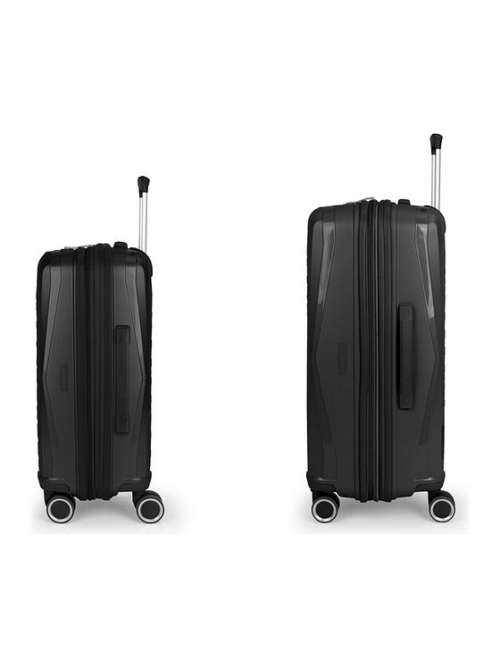 Gabol Queens 4 hjul Kuffert 2-delt med strækfold